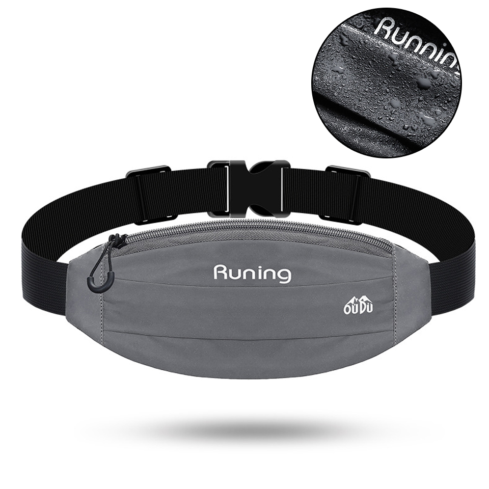 Running Gear Phone Holder - Reflective Running Bag Pockets Sports Waist