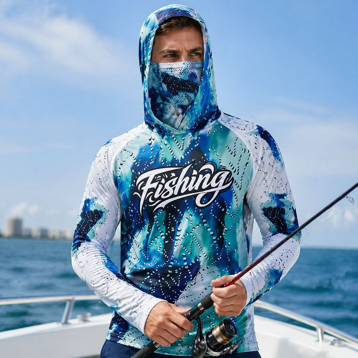 Running Gear Usa - Fishing Hood Riding Tops Wear UPF