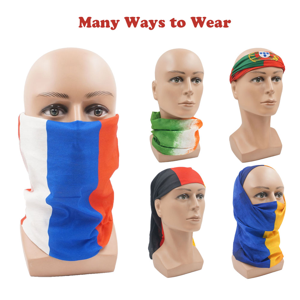 Running Gear Usa - European Countries Face & Neck Gaiter