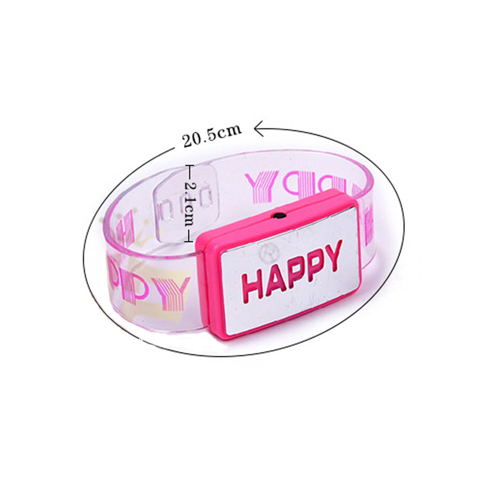 12Pcs Luminous Flash Bracelets - Running Gear In The Dark 评论和价格