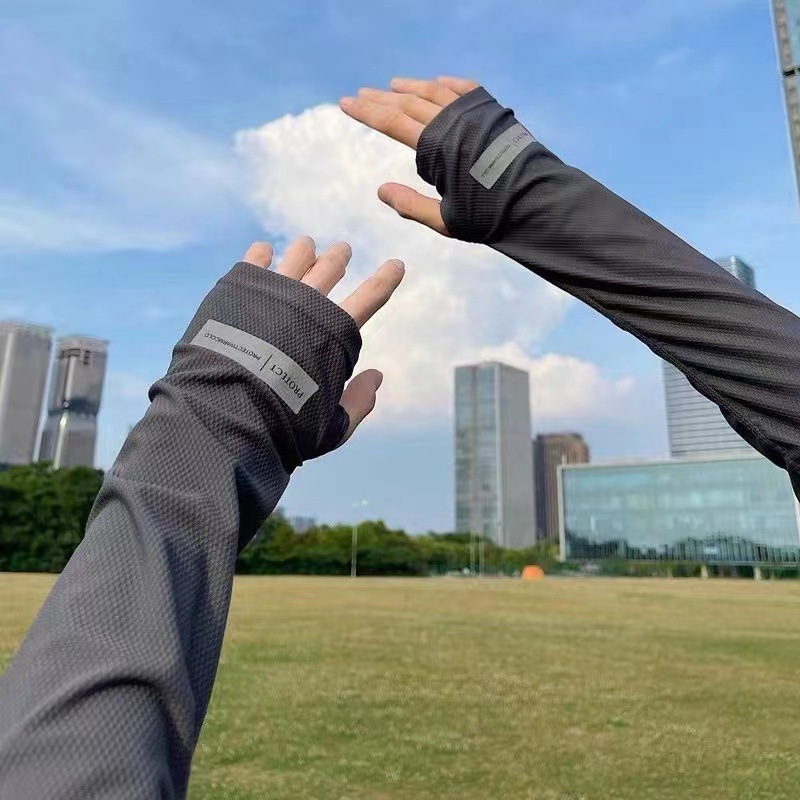 1Pair Unisex UV Cooling Sun Ar - Running Gear Usa 评论和价格