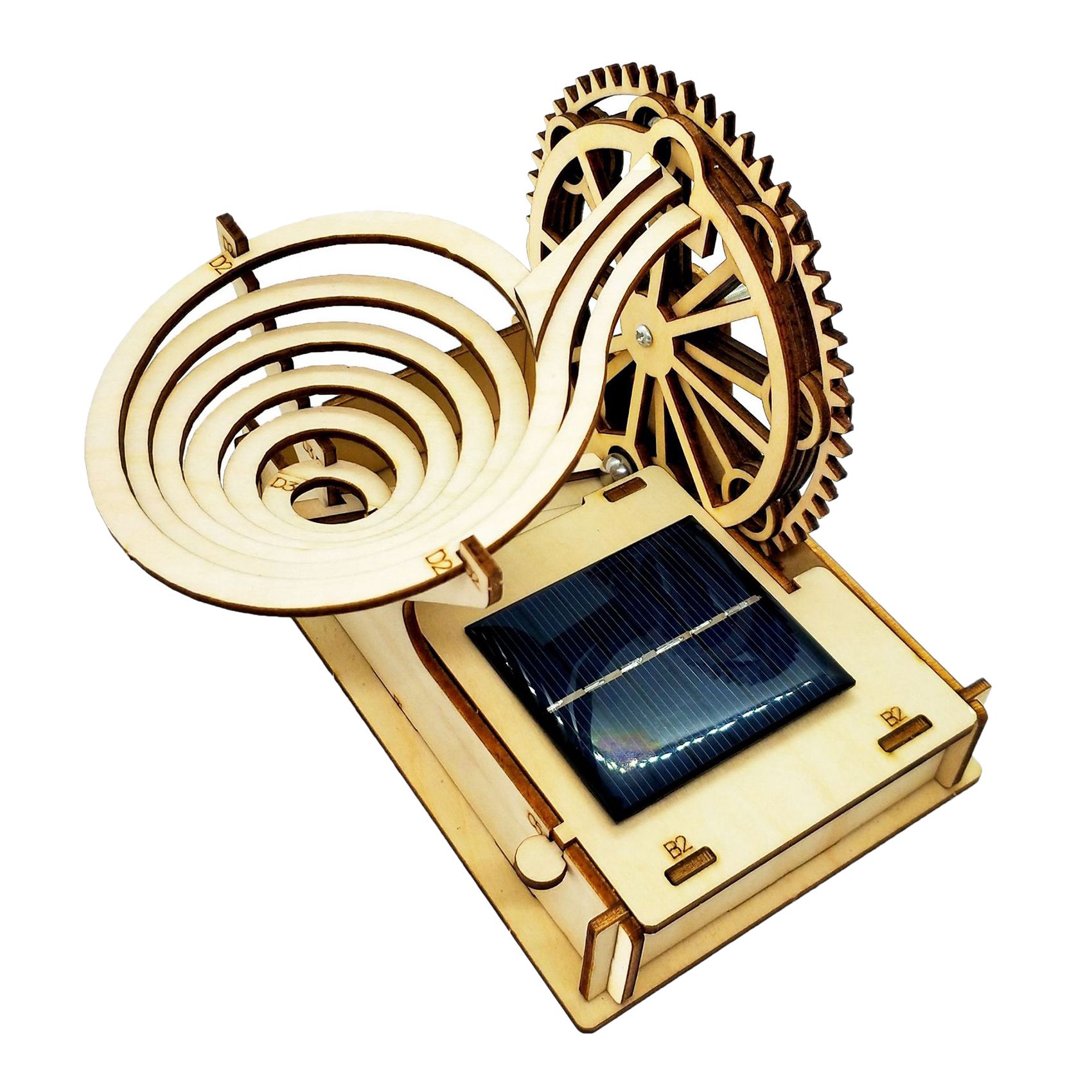 3D Wooden Marble Run Track Sol - Running Gear Headphones 评论和价格