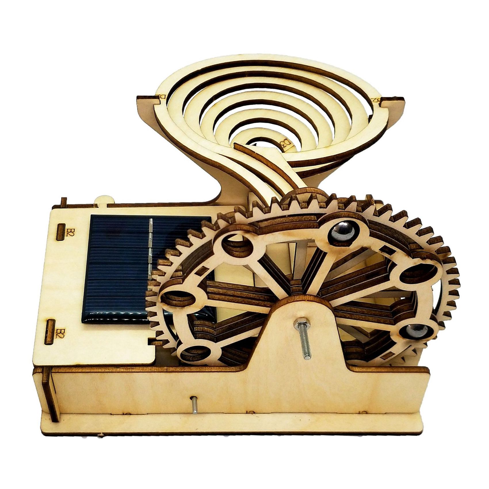 3D Wooden Marble Run Track Sol - Running Gear Headphones 评论和价格