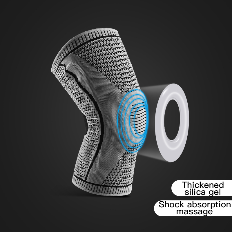  Elastic Silicone Knee Brace N - Running Gear Usa 评论和价格