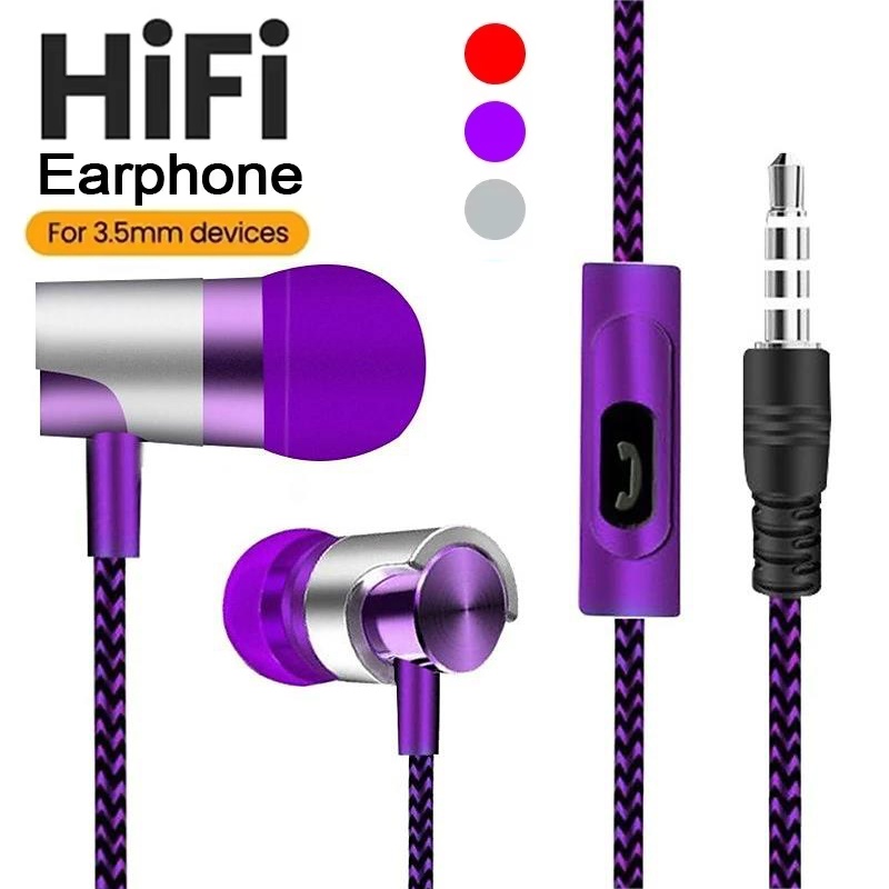 Wired Earphones In-Ear Headset - Running Gear Headphones 评论和价格