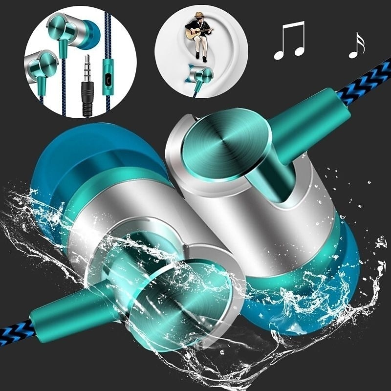 Wired Earphones In-Ear Headset - Running Gear Headphones 评论和价格