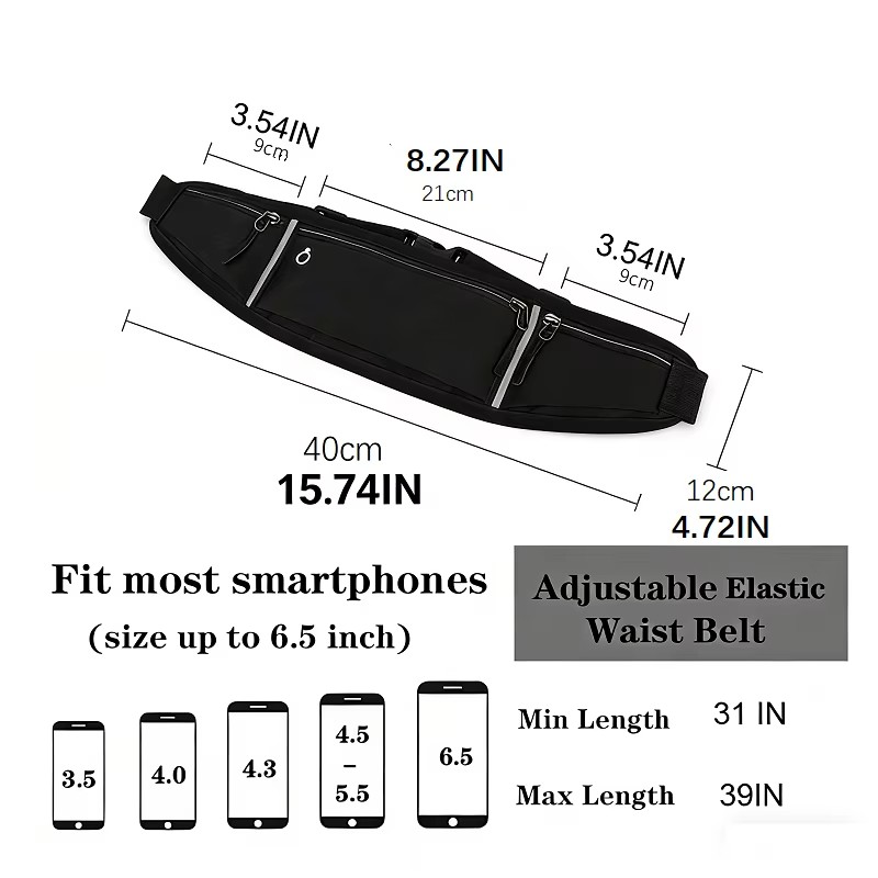 Professional Running Waist Bag - Running Gear Phone Holder 评论和价格