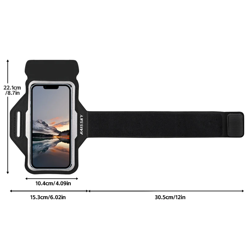 HAISSKY Ultra-thin Running Bag - Running Gear Phone Holder 评论和价格